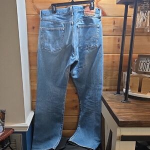 501 36x36 Levi's Light Blue Bootcut Men's Jeans